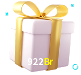 Receba seus bônus de boas-vindas no 922Br